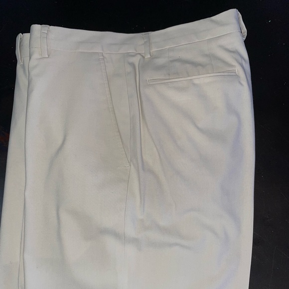 Liz Claiborne White/Off-White Slacks. 34/32 - Picture 3 of 8